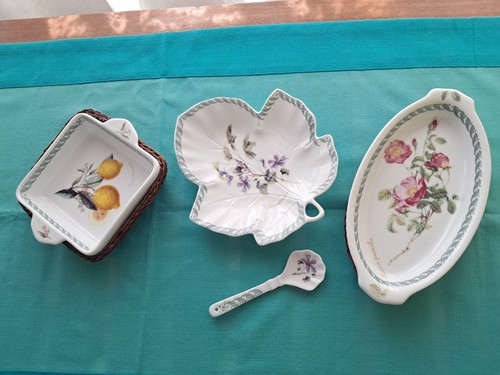 Tris piatti antipasto vintage - tris,