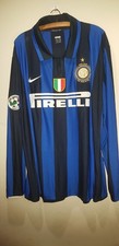 INTER RARE MATCH WORN SHIRT