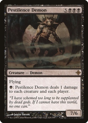 Pestilence demon roe - -,