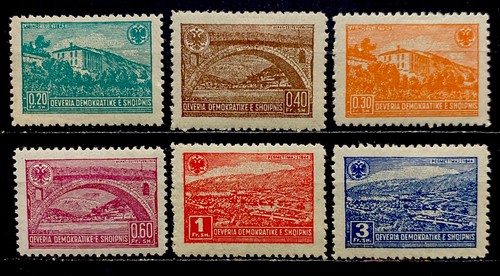 Albania 1945 361 366 - albania, 361-366