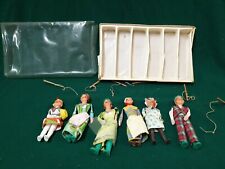 Marionette Di Terracotta E Plastica Cappuccetto Rosso Vintage