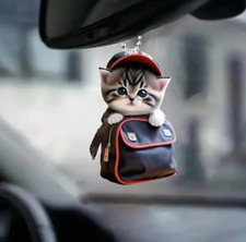 ciondolo gatto gattino scuola