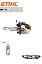 MOTOSEGA STIHL MS 151 TC-E + OLIO HP SUPER 100ml