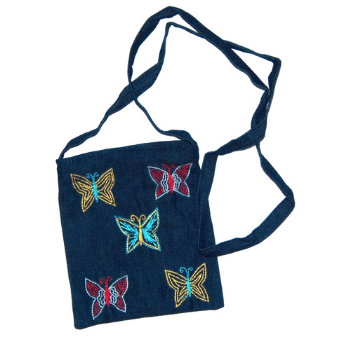 Jeans borsa marsupio sacchetto - jeans,