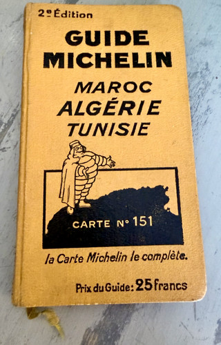 Guide michelin maroc algérie - guide,