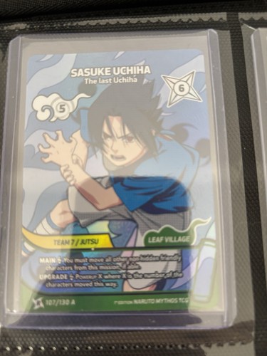 Naruto mythos tcg sasuke - tcg,