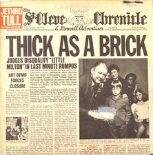 Jethro Tull - Thick As A Brick (LP) (Very Good Plus (VG+)) - 2925996550