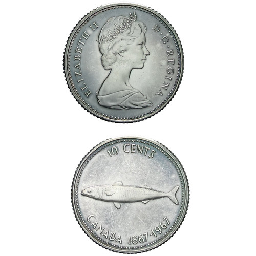 Moneta canada cents 1967 - 10,