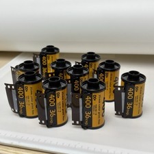 10x 135 cassette vuote pellicola 35mm Kodak 400 custodia vuota riciclata