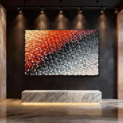 Decorazione parete in - da,