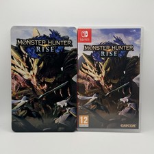 Monster Hunter Rise - Nintendo Switch, 2021 - PAL ITA COMPLETO + STEELBOOK