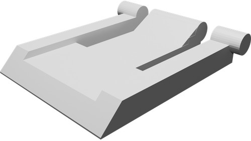 Clip supporto tastiera - clip,