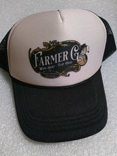 Cappello camionista Farmer G lavoro duro gioco fumatore duro RARO