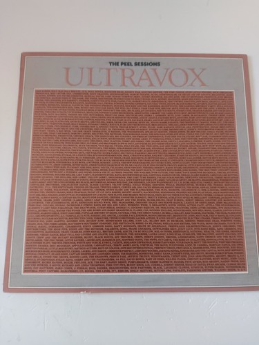 Ultravox the peel - sessions, 12"