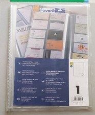 Favorit Porta biglietti da visita schede telefoniche 100 tasche usato come foto
