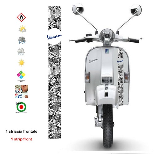 Striscia adesiva vespa sticker