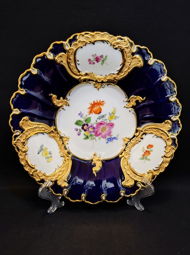 Meissen leuteritz piatto - leuteritz,