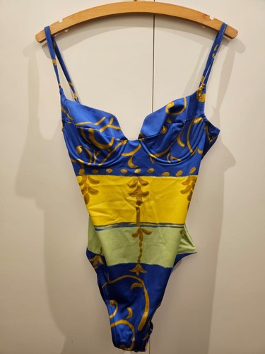 Costume intero donna argento - costume,