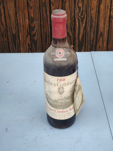 1968 chianti classico badia - chianti,