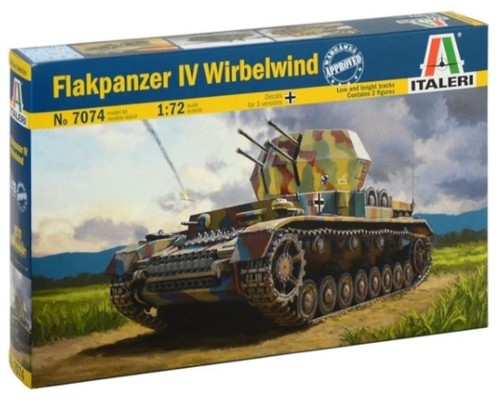 Italeri carro flakpanzer iv - italeri,