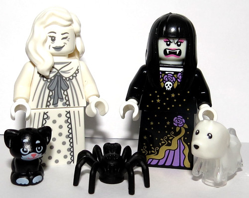 Lego ghost lady minifigure - lady, e