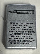 ZIPPO 2001 VIETNAM WAR DESIGN