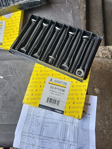 Set bulloneria testata goetze - set,