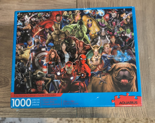 Marvel cast puzzle 1000 - puzzle, pezzi