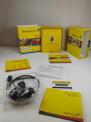Cuffie rosetta stone francese - rosetta,