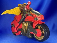 2021 Iron Spiderman Jet Web Cycle Spider-Man Deluxe Jet Web Cycle set 3 pezzi