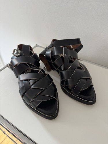 Acne studios sandalo pelle - sandalo, in