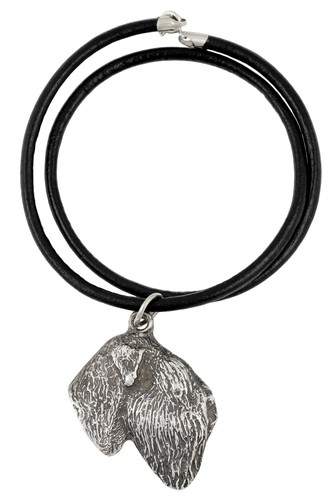 Terrier nero russo collana con - russo,