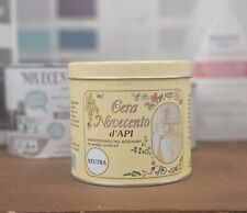 Cera d'Api in pasta Novecento per Restauro Manutenzione di Mobili Latta da 500ml