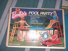 Vintage Barbie Pool Party