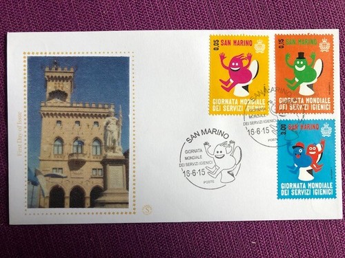 San marino 2015 fdc - 2015,