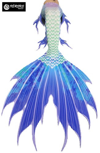 Costume coda sirena - costume, unisex