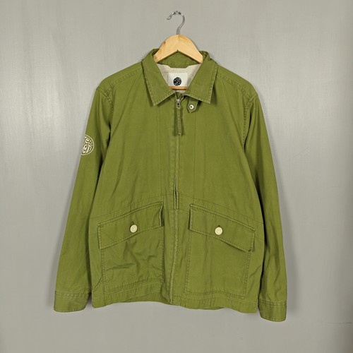 Graziosa camicia verde utility
