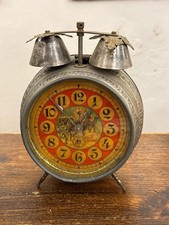 Campagna di Libia 1912-Sveglia in latta celebrativa Vittoria-Entrata Tripoli’12