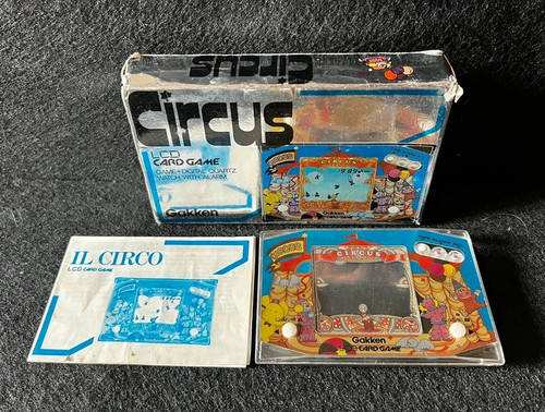 Gakken circus lcd - gakken, handheld