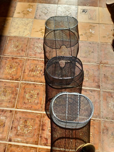 Cestini anteriore metallo - anteriore, in