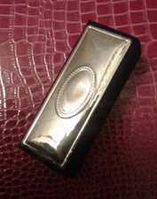 Porta Rossetto con specchietto Argento 925 Vintage