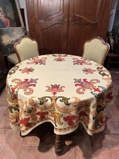 Antico copritavola ricamato - copritavola,