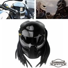Casco integrale moto predatore