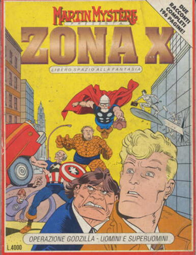 Fumetto zona martin mystere - fumetto,