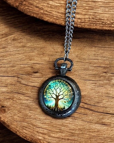 Orologio tasca quarzo verde - quarzo,