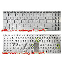 Tastiera Asus Vivobook S5300 X530 X530FA X530FN X530UA X530UF X530UN SILVER