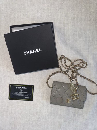 Mini sac chanel cuir - chanel,