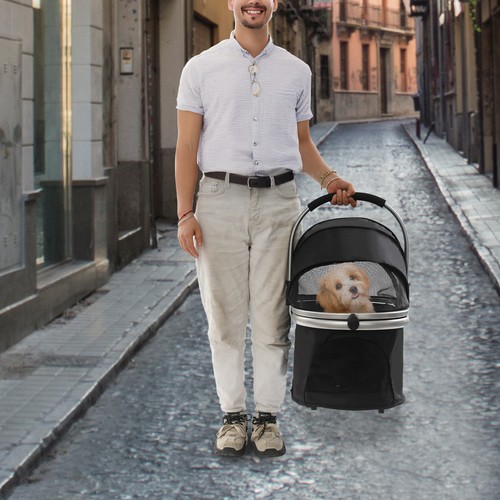 Trolley pieghevole gatto - trolley,