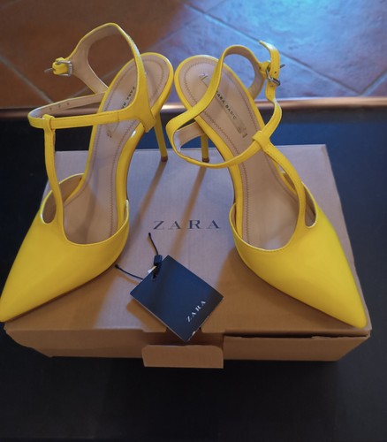 Zara sandali slingback t - zara~sandali, a