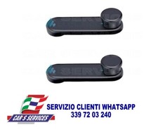 COPPIA MANIGLIE ALZAVETRO NERO